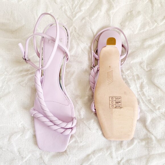 PAIGE Women's Leslie Ankle Strap High Heel Sandals Size 9 - Picture 8 of 8